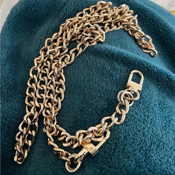 Gold Chain Purse Strap New! - Picture 3 of 13